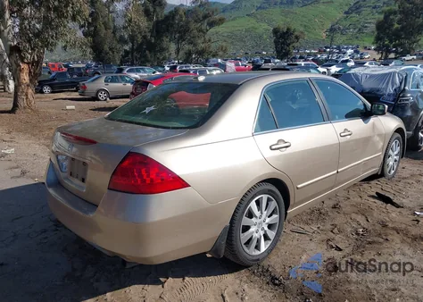 2007 Honda Accord 3.0 Ex from USA, damaged, VIN 1HGCM66537A061419